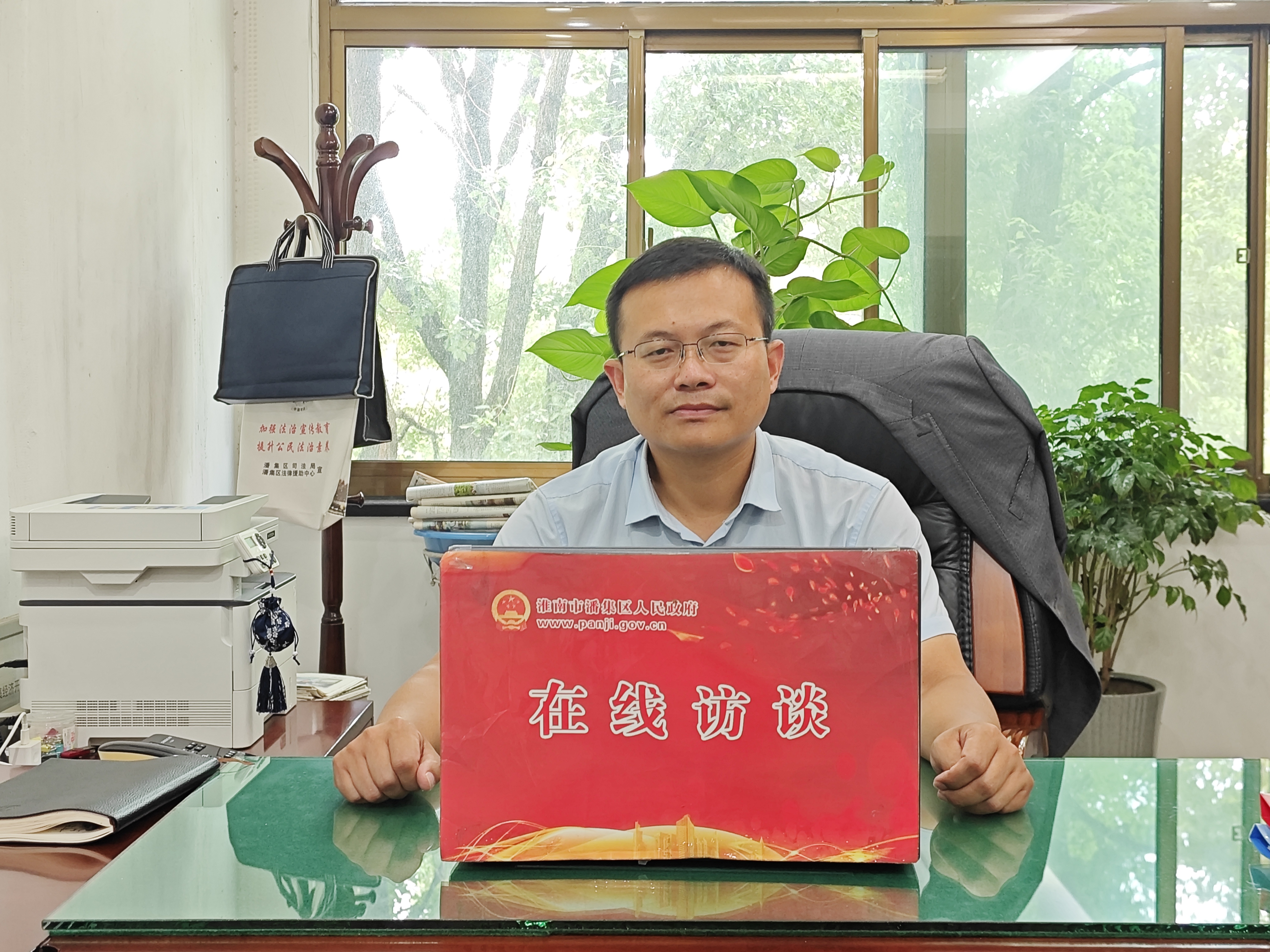 潘集區(qū)副區(qū)長(zhǎng)胡偉——改善城市人居環(huán)境，提升市民幸福指數(shù)